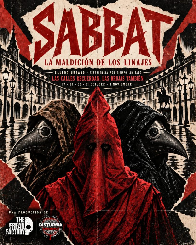SABBAT La Maldición de los Linajes — Cluedo urbano Madrid Halloween